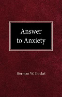 Answer to Anxiety