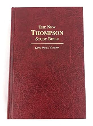 Kjv New Thompson Study Bible Hardcover