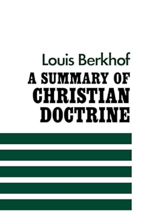 Summary of Christian Doctrine