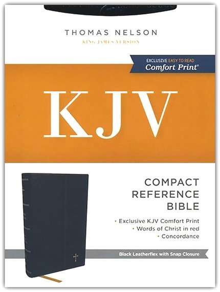 KJV Compact Reference Bible with Flap