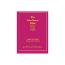 Larger Print Interlinear Hebrew Greek English Bible, Volume 4 of 4 Volumes