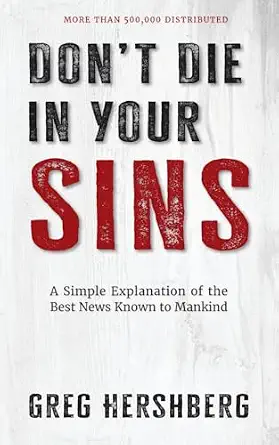 [9798889362265] Don't Die in Your Sins
