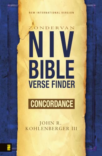 [9780310292050] NIV Bible Verse Finder Concordance