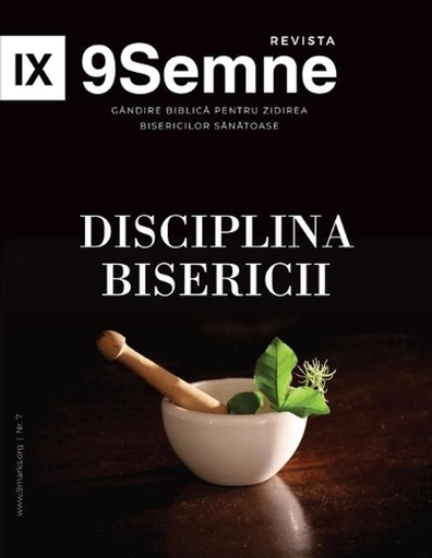 [9781950396481] Church Discipline | 9Marks Romanian Journal / Disciplina Bisericii (9Semne)