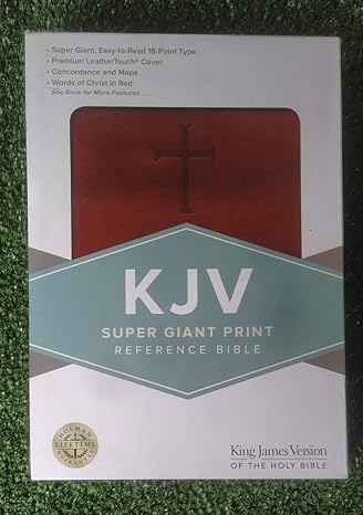 [KJV Super Giant Reference Bible] KJV Super Giant Reference Bible