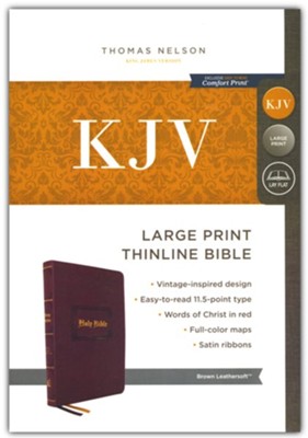 [Ultrathin Bible] KJV Large Print Ultrathin Bible 