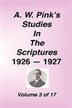 [9781589602151] A.W. Pink's Studies in the Scriptures 1926-27 Volume 3 of 17